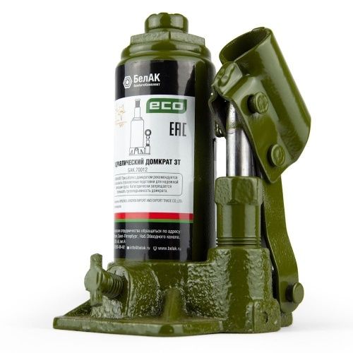 домкрат 3т., 148/278мм, бутылочный eco белак