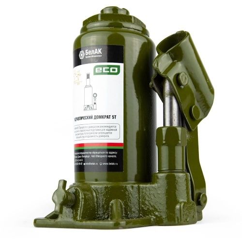домкрат 5т., 158/298мм, бутылочный eco белак